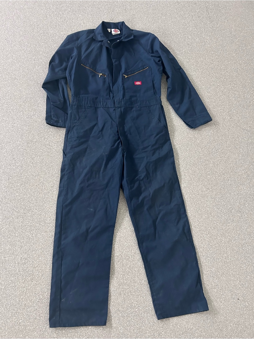 NWOT Dickies Men’s One-Piece Navy Coveralls Size 44 Tall